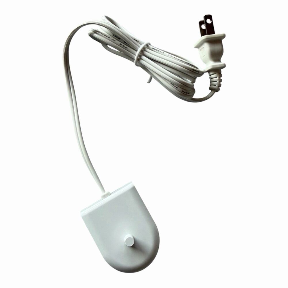 New Unused Plug In Travel Charger Base for Philips Sonicare Model HX6100 White